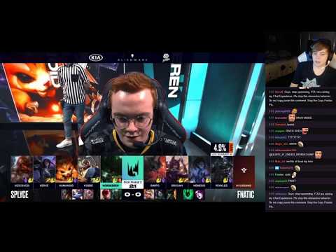 LS commentates SPY vs FNC - LEC Regional Finals - Game 1