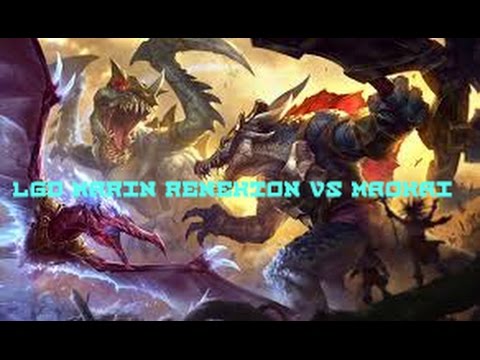 LGD MaRin RENEKTON VS MAOKAI TOP   Patch 6 15