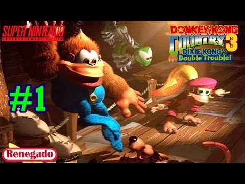 Donkey Kong Country 3 : Dixie Kong's Double Trouble Super Nintendo