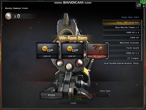 Crossfire NA: Event 12 DAYS of CROSSFIRE (I won Steyr TMP-DEATH EYE)  - Champion Dang