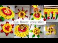 10 Beautiful Karthigai Deepam Decoration Ideas|Diya Flower Decorations|Easy Decoration Ideas|