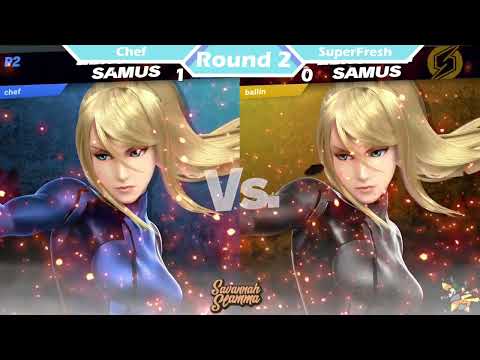 Savannah Slamma 79 WINNERS ROUND 2 - Chef (Zero Suit Samus) vs. SuperFresh (Zero Suit Samus)