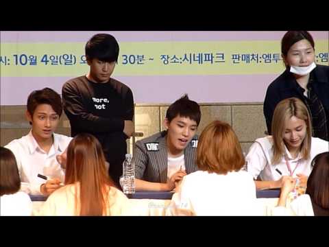 151004 SEVENTEEN - Jamsil Fansign