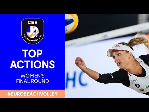 #EuroBeachVolley | Women Top Actions