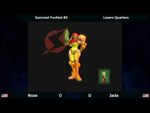 Suncrest Funfest #3 - Rose (Samus) vs. Jada (Sheik) - Losers Quarters