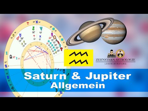 Die Saturn-Jupiter-Konjunktion allgemein | #ZehnsternAstrologie.com