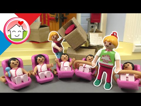 Playmobil en francais Le déménagement de Lisa dans la nouvelle maison - Famille Hauser