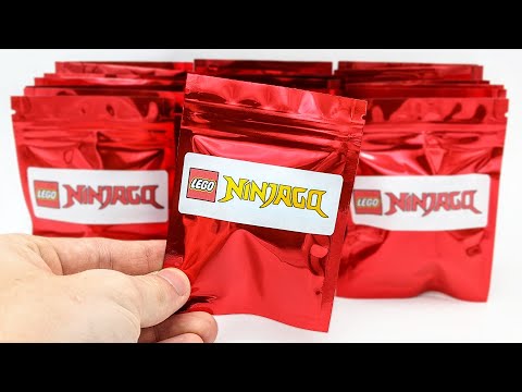 NEW Mystery LEGO Ninjago Minifigures - 20 Pack Opening! (RARE Minifigures)