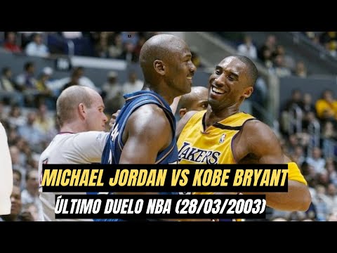 MICHAEL JORDAN vs KOBE BRYANT | Último Duelo NBA (28/03/2003) 💯