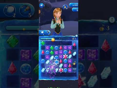 Frozen Free Fall-Hard Level 70 3 STARS NO BOOSTERS #frozen #frozenfreefall