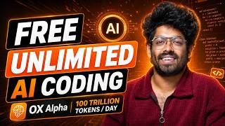 Unlimited FREE AI Coding With Ox Alpha + OpenCode (100T Tokens/Day)