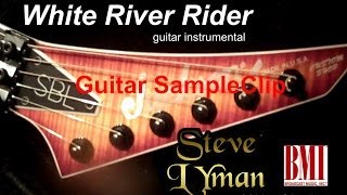 Guitar sample clip--White River Rider by Steve Lyman