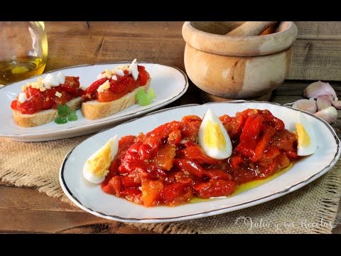 Como hacer asadillo manchego