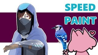 [ Speedpaint ] - OC - Hero Bird