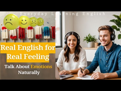 EP. 37 l Real English for Real Feelings – Talk About Emotions Naturally