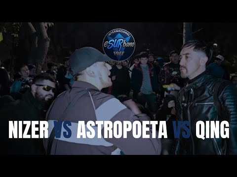 ASTROPOETA vs. NIZER vs. QING: Esurbano Santiago