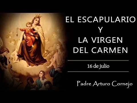 EL ESCAPULARIO DE LA VIRGEN DEL CARMEN - ☕ Café Católico - Padre Arturo Cornejo ✔️