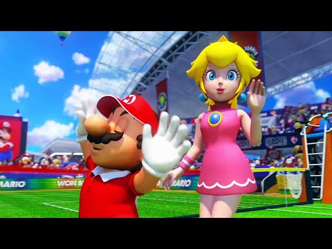 Mario Tennis Aces Full Gameplay Walkthrough (Longplay)