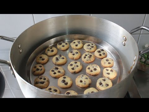Mini Chocolate Chip Cookies without Oven Recipe By Chef Hafsa | Hafsas Kitchen
