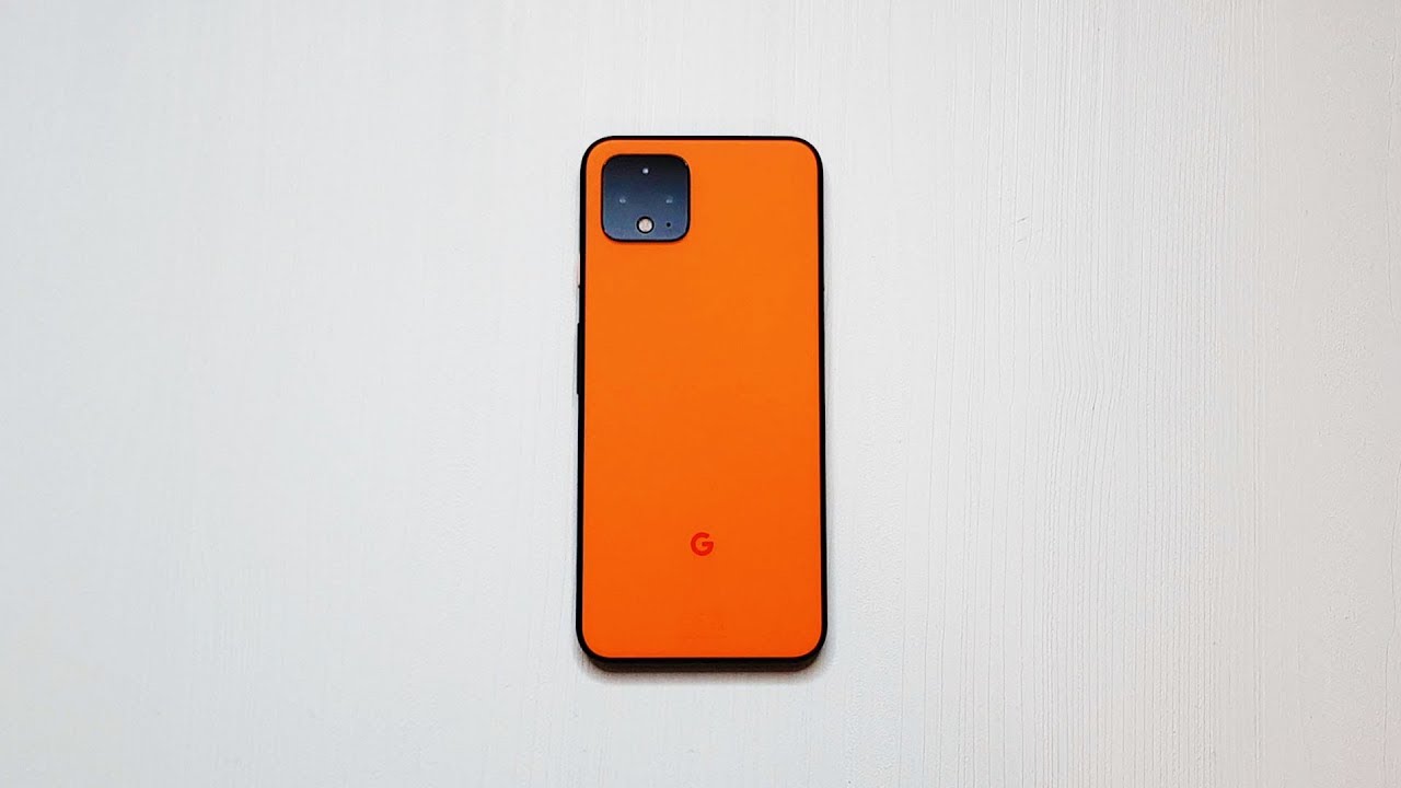 Google PIxel 4 ORANGE CAME EARLY! Unboxing.....Listen very carefully!