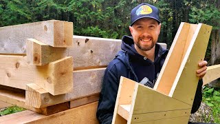 Perfect Notches Every Time! Dovetail Jig DIY / Ep4 / Traditional Sauna Build