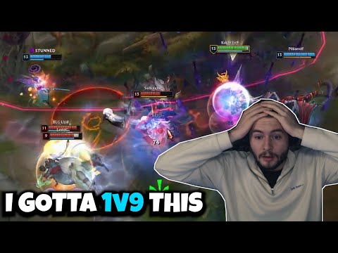 BLOCKBUSTER GAME | Kayle vs Xerath MID | Kayle 1v9 Gameplay