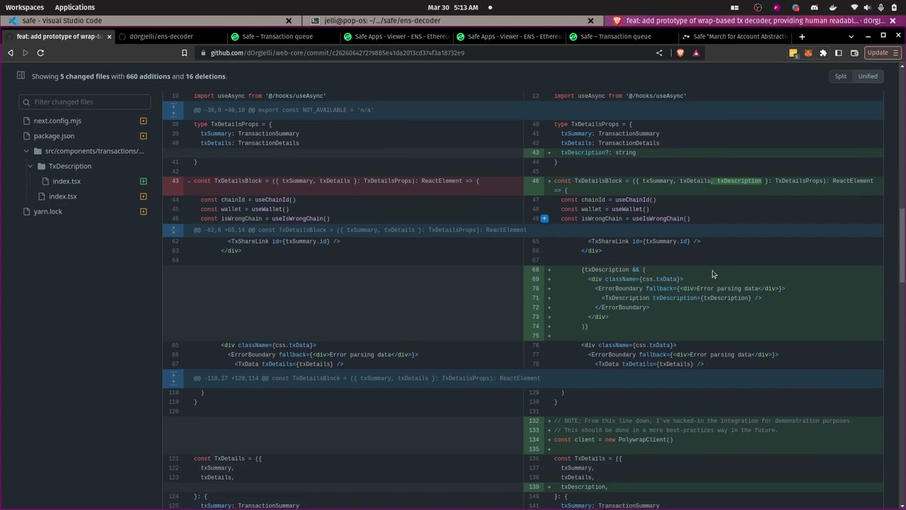Safe Hack: Human Readable Multi-Sig Transactions (W/ Polywrap)
