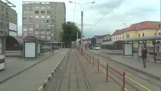 preview picture of video 'Calatorie cu tramvaiul prin Oradea (pe linia 3N), part 1 - in Full HD!'