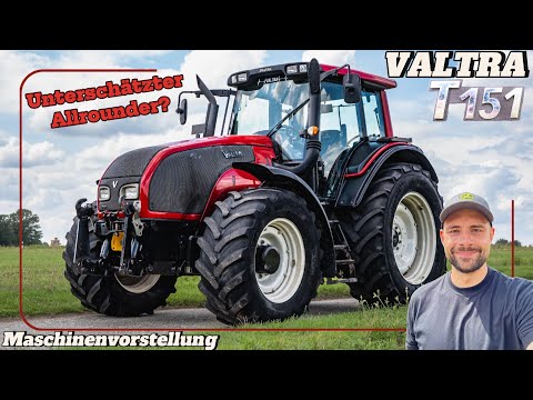 What can the Valtra T151 do? | Data + History + Test drive