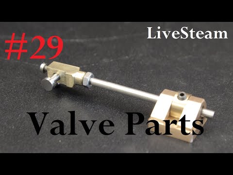 Valve Parts (29) - Build a live Steam Locomotive "Decauville"