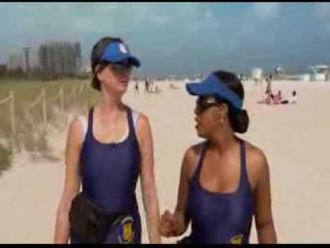 Deputy Wiegel and Williams On Beach Patrol