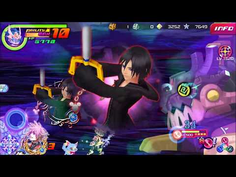 Xion B (Organization 13 Event) Medal Showcase!!! (200% Guilt w/ HD Vanitas) - KHUX UNION CROSS JP