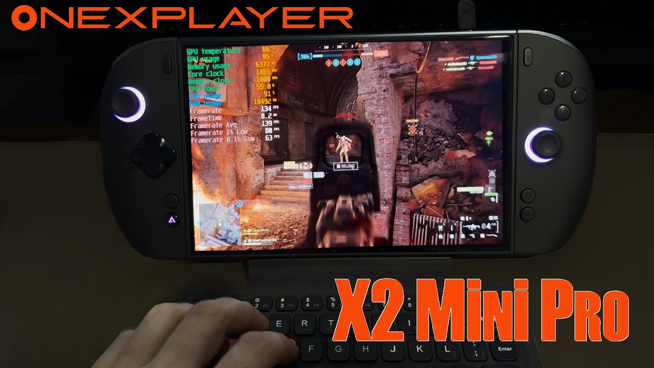 Pew Pew – Battlefield 6 & Halo Campaign vs. ONEXPLAYER Mini Pro – (AMD 388 + 8060s)