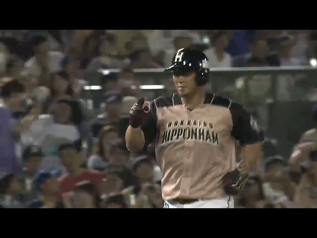 【4回表】ファイターズ・主砲の中田が放った先制の28号2ランアーチ!! 2015/9/5 Bs-F