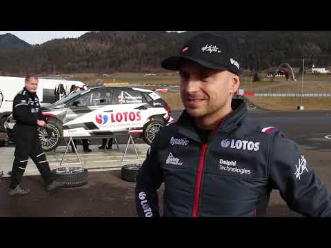 Kajetan Kajetanowicz mówi na testach VW Polo R5