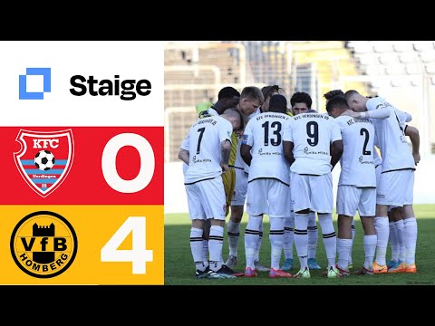 Highlights der Regionalliga West - 35. Spieltag: KFC Uerdingen - VFB Homberg
