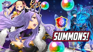 [FEH] CAMILLA Learns Dance! 180 ORB Summons for Emblem BYLETH & L.ELISE! [Fire Emblem Heroes]