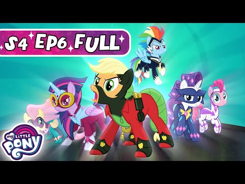 My Little Pony: Friendship is Magic | Power Ponies | S4 EP6 | MLP Full Episode | Superheroes