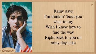 Download lagu V Rainy Days Easy Lyrics mp3