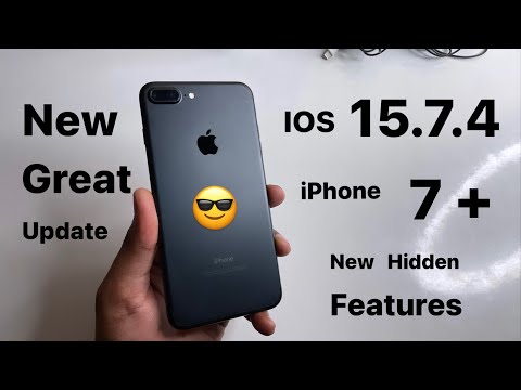 iPhone 7 plus - IOS 15.7.4 - New Features - Great New Update