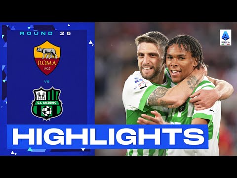 Roma-Sassuolo 3-4 | An absolute thriller at the Olimpico! Goals & Highlights | Serie A 2022/23