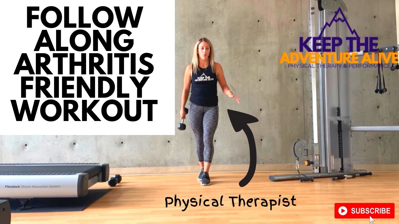 Home dumbbell workout for osteoarthritis relief! | Dr. Alyssa Kuhn