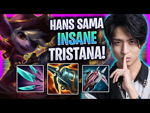 HANS SAMA INSANE TRISTANA GAME! - G2 Hans Sama Plays Tristana ADC vs Ezreal! | Season 2024
