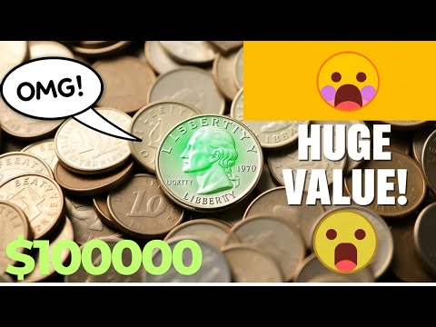 SUPER RARE 1970 QUARTERS WORTH MONEY - VALUABLE COINS TO LOOK FOR IN POCKET CHANGE!!