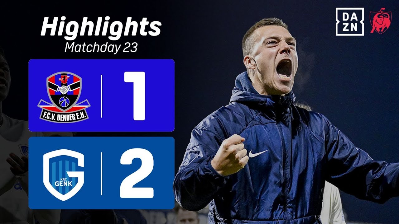 V Dender vs KRC Genk Highlights
