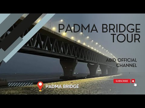 Padma Bridge Tour | A Journey Across Bangladesh’s Marvel of Engineering! |  Abid Official