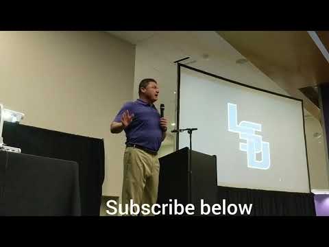 Video: Ed Orgeron Speaks At The Coaches Clinic On March 12