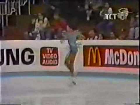 Chen Lu 陳露 (CHN) - 1991 World Juniors, Ladies' Free Skate