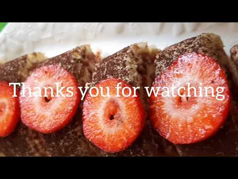 Gâteau roulé moelleux facile à réaliser 🥰