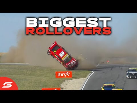 Biggest Rollovers In Supercars History | Repco Supercars Championship